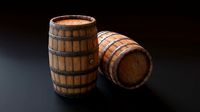 Wooden Barrel