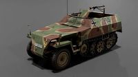 Sd Kfz 250-1 Neu Halftrack Armored Personnel Carrier