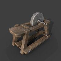 MEDIEVAL GRINDSTONE