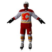 Hockey Player Calgary Flames