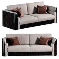 Botega Silver Sofa by Natuzzi