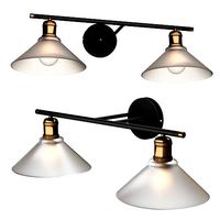 CWS138 CHALET TWIN GLASS WALL LAMP