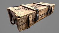 Wood Ammo Box