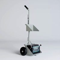 Battery trolley tool tray