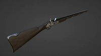 1720 Flintlock Long Rifle