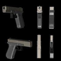 Low Poly GLOCK-17