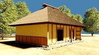 Japanese old farmers house