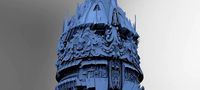 Ocean Cyberpunk tower 9