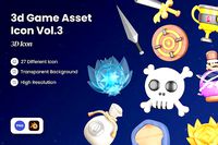 3d Game Asset Icon