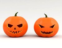 Halloween Pumpkins PBR
