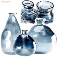 Zara Home Recycled Glass Vase Set