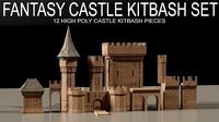 Fantasy Castle Kitbash Set