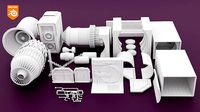 Spaceship Pack Parts