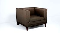 Ethan Allen Anderson Leather Chair