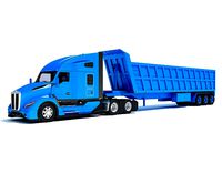 Truck with Tipper Trailer