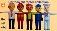 Cartoon character collection