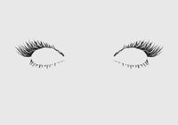 Sharp Long Eyelashes