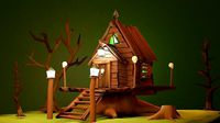 Low poly Witch House