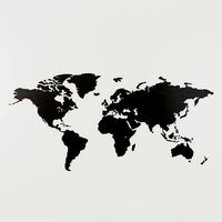 World map Silhouette