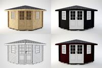 Wooden garden shed5