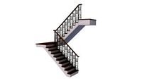 Classic interior stair