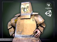 Cardboard Fat Man