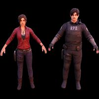 PUBG Mobile x RE2 - Leon and Claire
