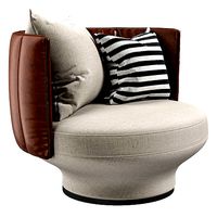 PARADISE BIRD Swivel armchair By Wittmann
