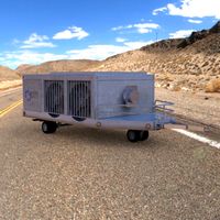 Aircraft Air Conditioning Unit Truck 3D Model