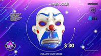 Henchmen Clown Mask Dark Knight Cosplay Halloween Helmet