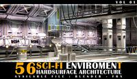 56 Sci-Fi Enviroment Architecture vol 01