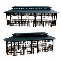 Wood Garden Pergola - Gazebo 04