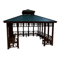 Wood Garden Pergola - Gazebo 03