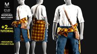 Men Outfit 3 - Marvelous - CLO Project file - Video Tutorial