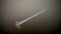 Game redy estoc sword
