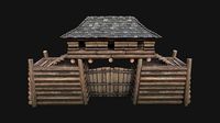 Castle Gate Chinese Japanese