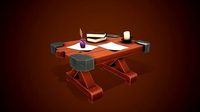 Stylized Table - Tutorial Included