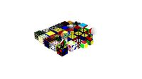 Mini Rubiks Cubes Set
