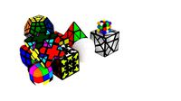 Different Type of Rubiks Cube Set