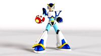 Rockman X First Armor 3D Model