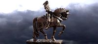 Joan of Arc Long hair statue version