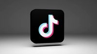 3D TIKTOK ICON - TEXTURED AND READY 3D model
