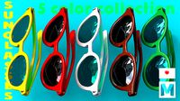 Sunglasses in 5 different colors
