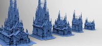 Halloween Mausoleum 5 designs