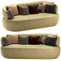 Nubuck Italian Sofa