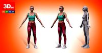 Arina Shy Cleaned A Pose Dressed