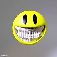 Ron English Grin 3D Model