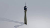 Las Vegas Stratosphere with 4K Textures