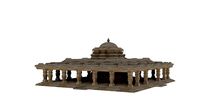 Ancient-Temple created using blender