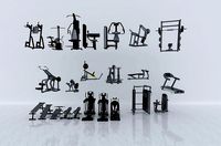 fitness equipment collection